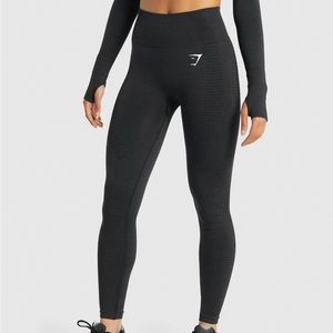 Gymshark Vital Seamless 2.0 Leggings - Black Marl